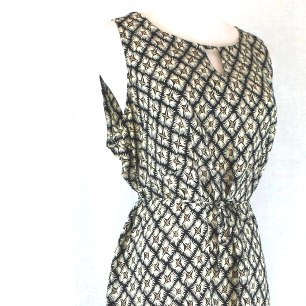 Vintage Traditional Sleeveless Kaftan Dress Made in Dubai UAE M L Beautiful!! - Picture 5 of 15